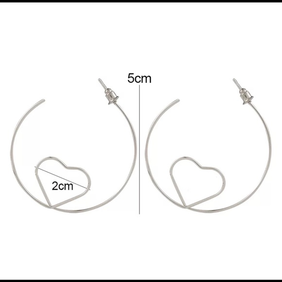 Geometric Earrings Temperament Circle Hollow Earrings - Picture 4 of 4